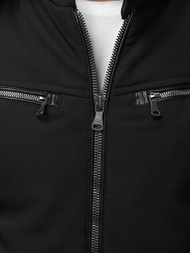 Férfi téli kabát fekete OZONEE O/99101Z 