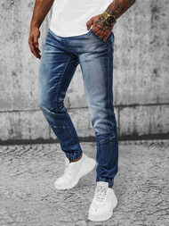 Férfi Nadrág Jogger Sötét-Kék OZONEE NB/MP0118BS