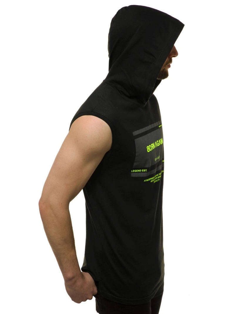 Férfi atléta fekete-sárga OZONEE MACH/M1152Z