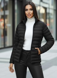 Női kabát fekete OZONEE JS/16M9109/392Z