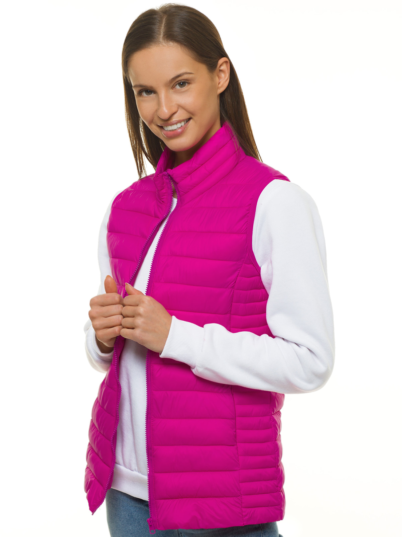 Női Mellény Felső fukszia OZONEE JS/M23038/14