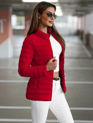 Női Kabát Piros OZONEE JS/16M9111/270Z