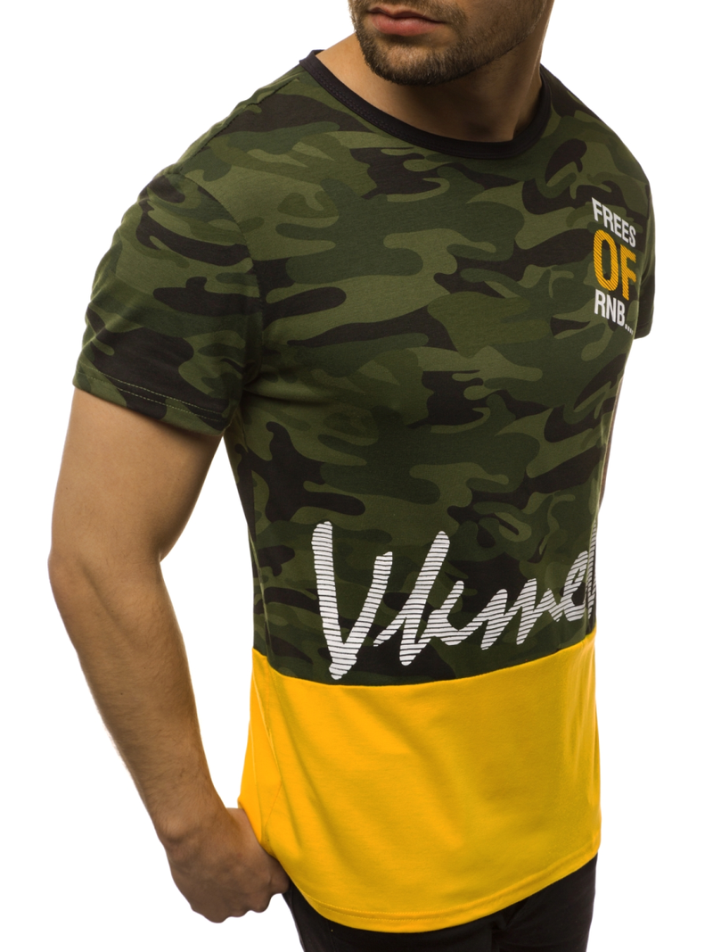 Férfi póló Zöld OZONEE JS/SS10978