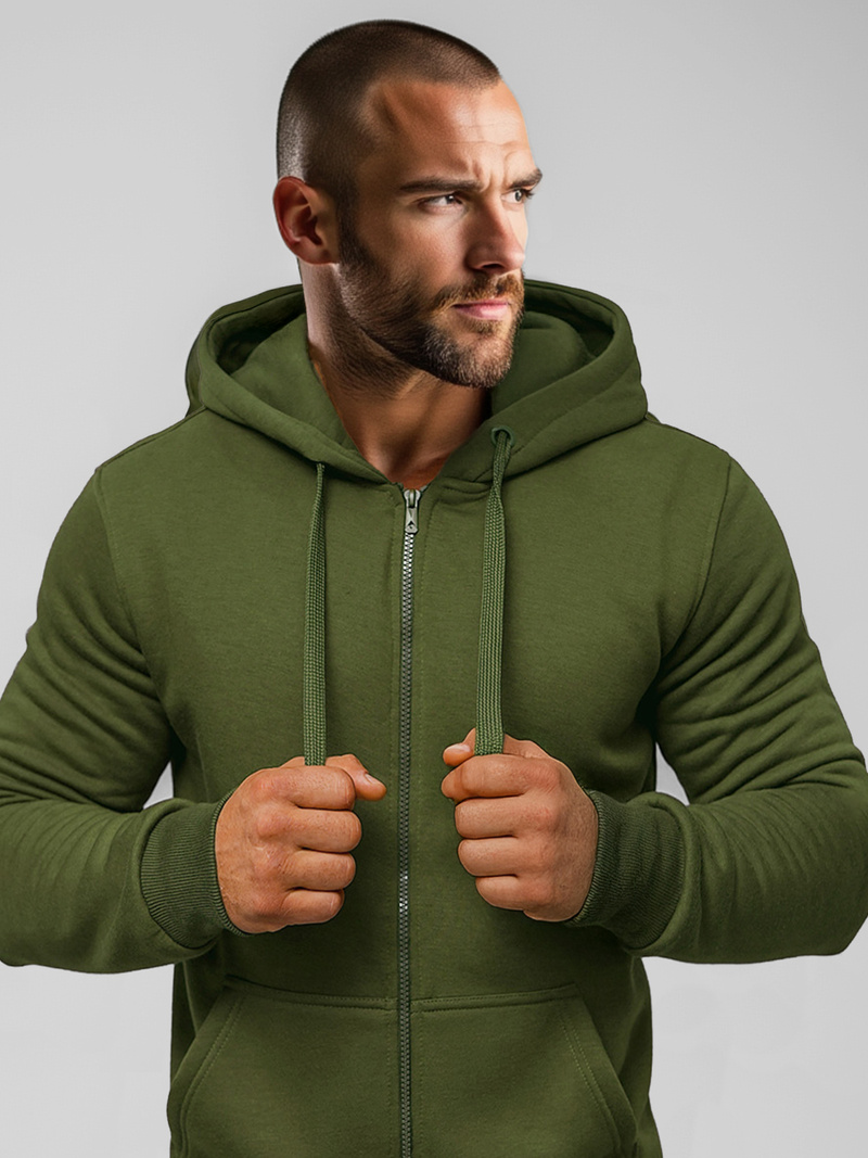 Férfi Melegítő felső Khaki OZONEE JS/2008