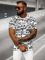 Férfi Póló Fehér OZONEE O/T1268/1