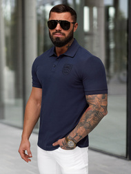 Férfi galléros póló gránát OZONEE NB/MT3142