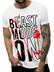 Férfi póló Fehér OZONEE JS/KS1949