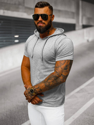 Férfi Póló Szürke OZONEE JS/8T89/2