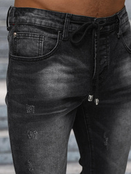 Férfi Farmer Nadrág Fekete OZONEE NB/MP0063/1N