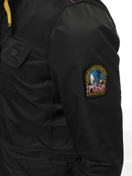 Férfi átmeneti kabát fekete OZONEE O/99237