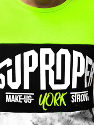 Férfi póló Zöld OZONEE JS/KS1974Z