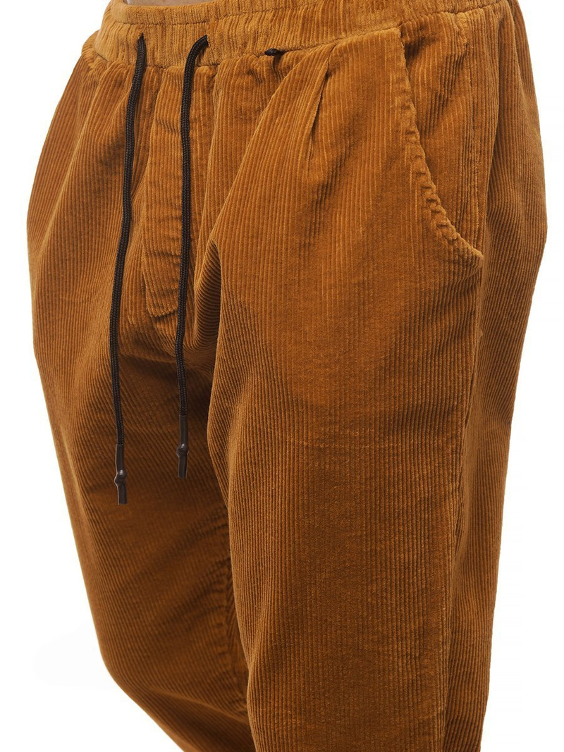 Férfi kordbársony nadrág camel OZONEE DR/K95/3Z