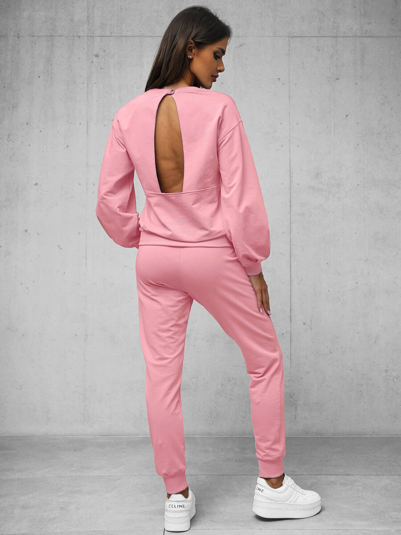 Kétrészes női tréning szett rózsaszín OZONEE O/12113Z