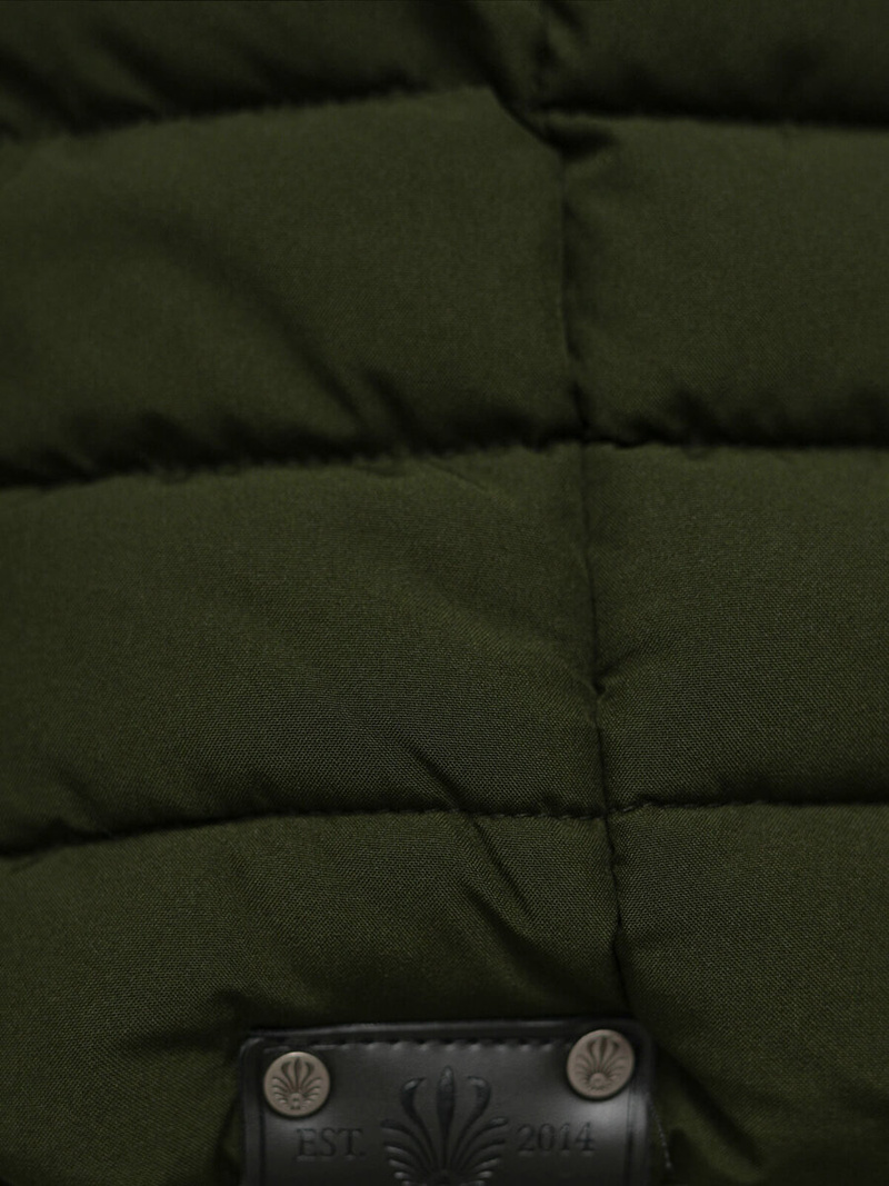 Női téli kabát khaki OZONEE O/W377Z