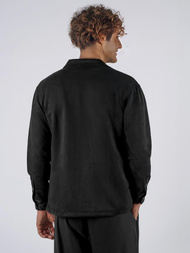 Férfi Ing Fekete OZONEE O/GOM23039