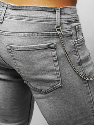 Férfi farmer nadrág Szürke OZONEE O/WE1004