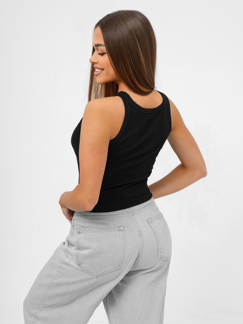 Női felső fekete OZONEE JS/96T665/3