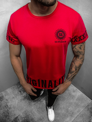 Férfi póló Piros OZONEE JS/SS11095