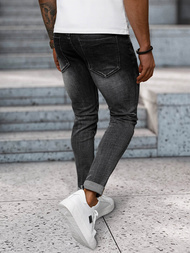 Férfi farmer nadrág fekete OZONEE NB/MP0169G