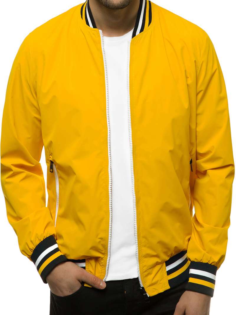 Férfi bomber dzseki sárga OZONEE N/6196