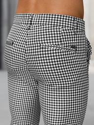 Férfi nadrág fekete-fehér OZONEE DJ/5531Z