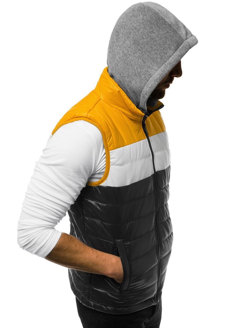 Férfi mellény Fekete OZONEE N/6105