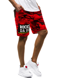 Férfi rövidnadrág Piros JS/KK300161