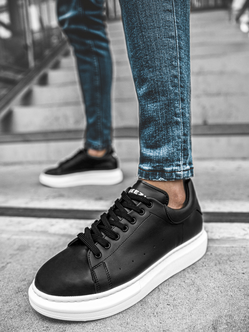 Sneakersek Fekete OZONEE B/2051