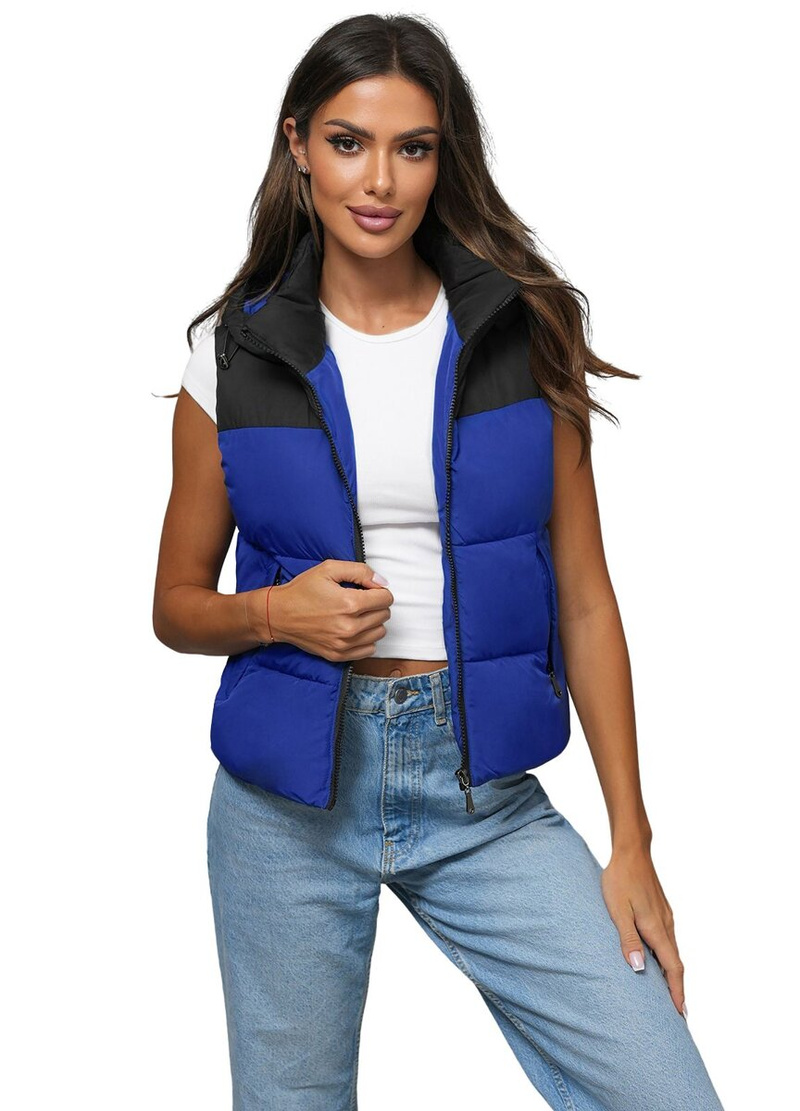 Női mellény kék OZONEE JS/16M9112/184