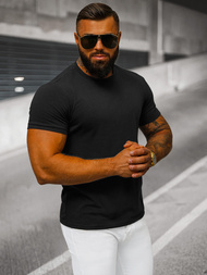 Férfi Póló Fekete OZONEE JS/712005Z 