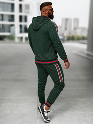 Férfi melegítő együttes zöld OZONEE O/FF5111AB