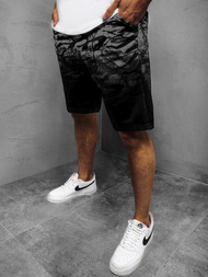 Férfi rövidnadrág Fekete OZONEE JS/KK300116