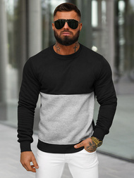 Férfi Melegítő Felső Fekete OZONEE JS/8B1305/3