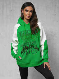 Kapucnis felső zöld OZONEE O/SWE23037Z