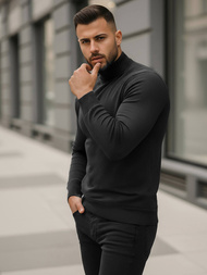 Férfi Pulóver Grafit OZONEE V/V24503