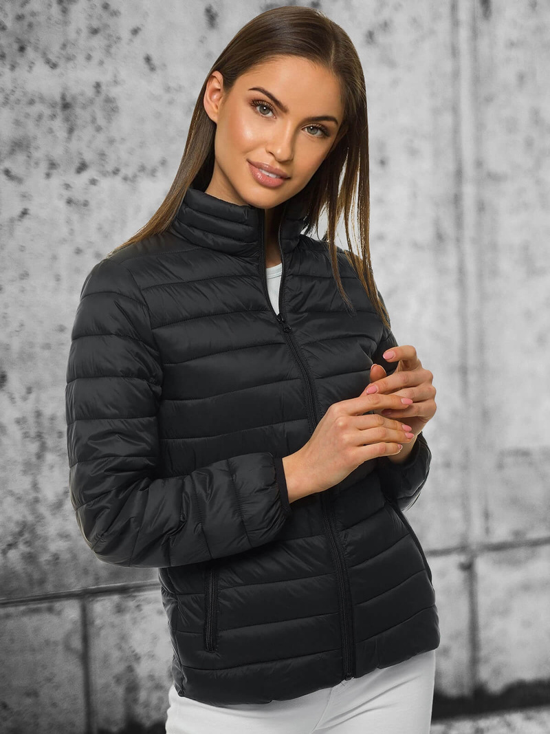 Női dzseki Fekete OZONEE JS/M20311/392