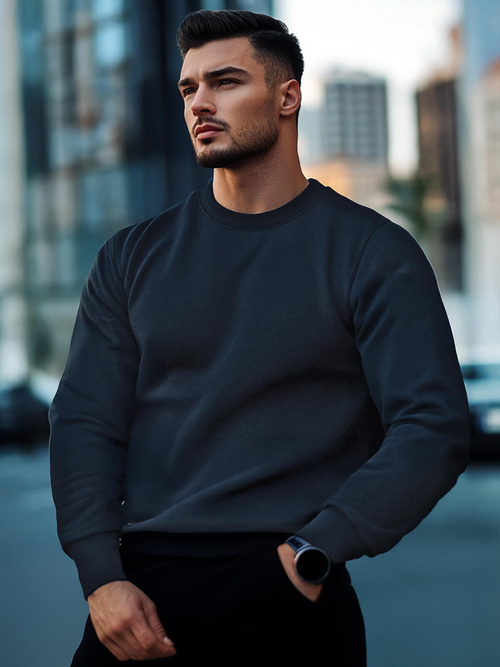 Férfi pulóver gránát OZONEE JS/2001-10Z