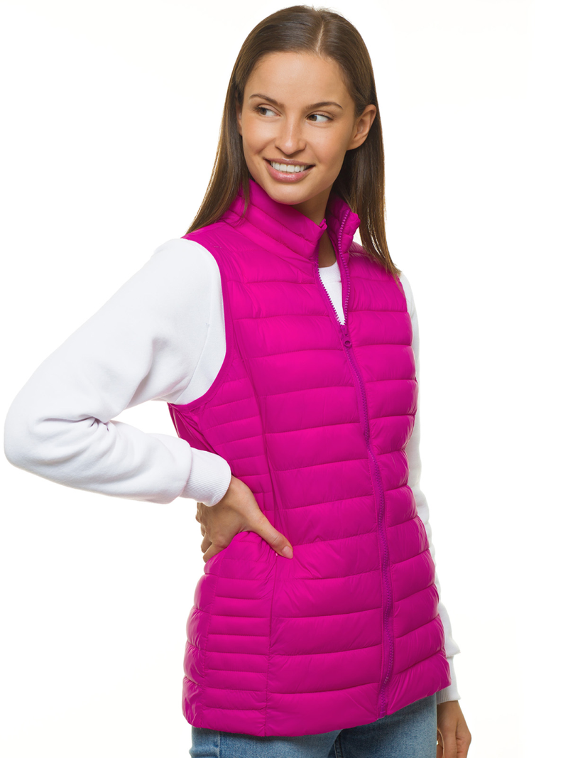 Női Mellény Felső fukszia OZONEE JS/M23038/14