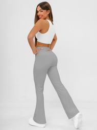 Női leggings széles lábakkal szürke OZONEE JS/17K587/5