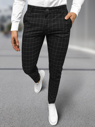 Férfi chino nadrág Fekete OZONEE DJ/5515