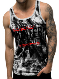 Férfi trikó Szürke OZONEE JS/SS11033