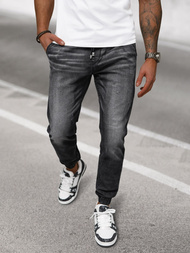 Férfi Nadrág Jogger fekete OZONEE NB/MP0135N