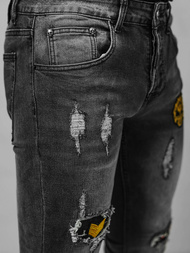 Férfi farmer nadrág szürke OZONEE NB/MP0167G