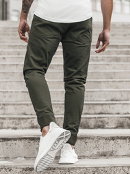 Férfi nadrág jogger Zöld OZONEE A/1003
