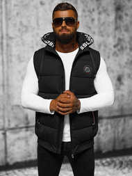 Férfi Mellény Fekete OZONEE JS/84M3028/392