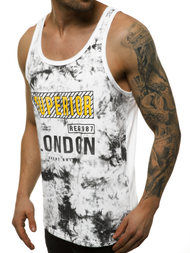 Férfi trikó Fehér OZONEE JS/SS11037