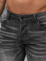 Férfi farmer nadrág fekete OZONEE NB/MP0070NZ