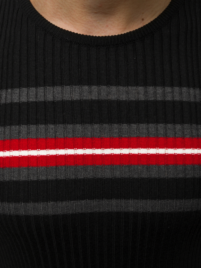 Férfi blúz Fekete OZONEE L/2296