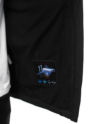 Férfi softshell kabát fekete-sárga OZONEE GE/12269