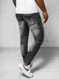 Férfi farmer nadrág fekete OZONEE NB/MP0047NZ